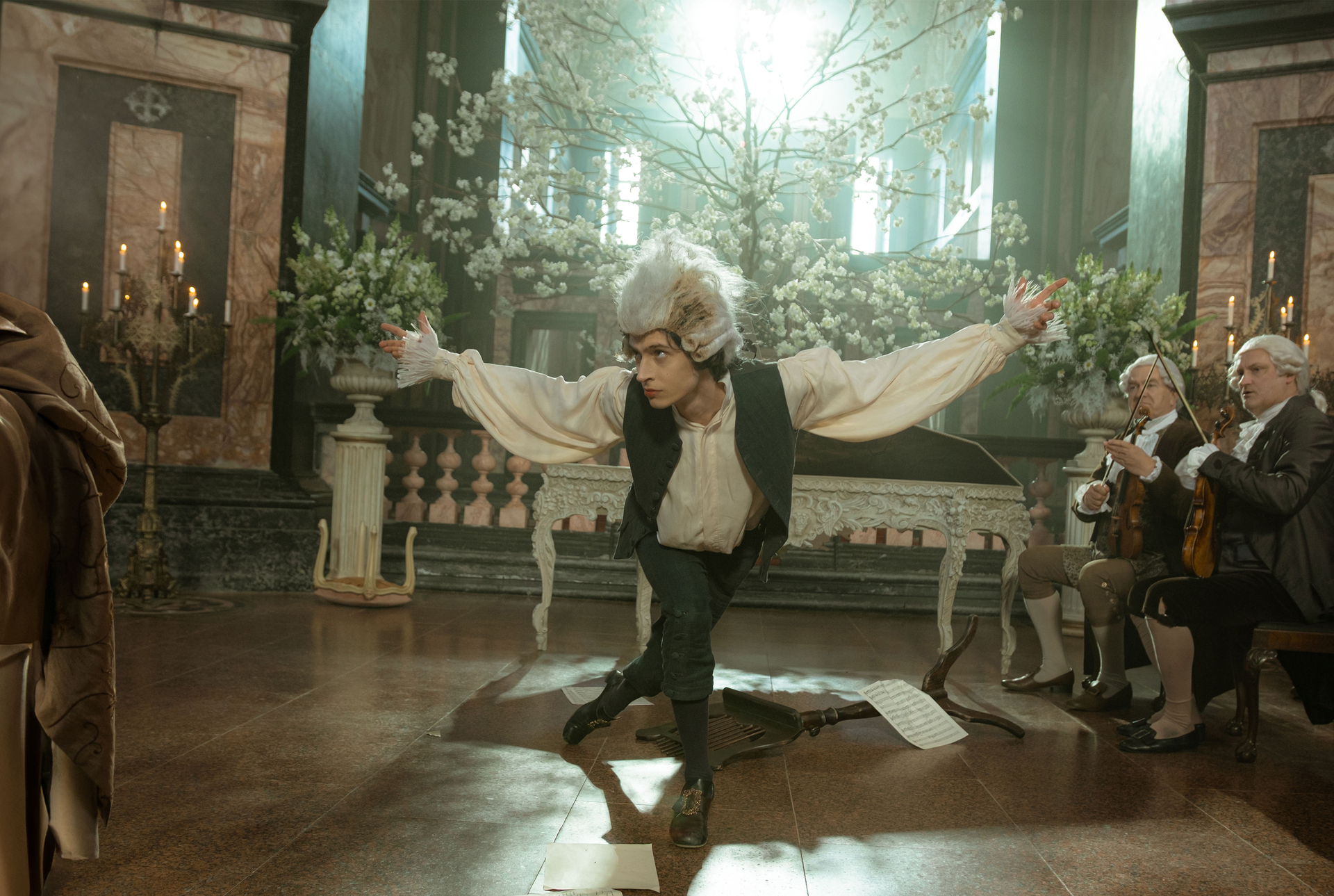 Eine Frau übernimmt die Show