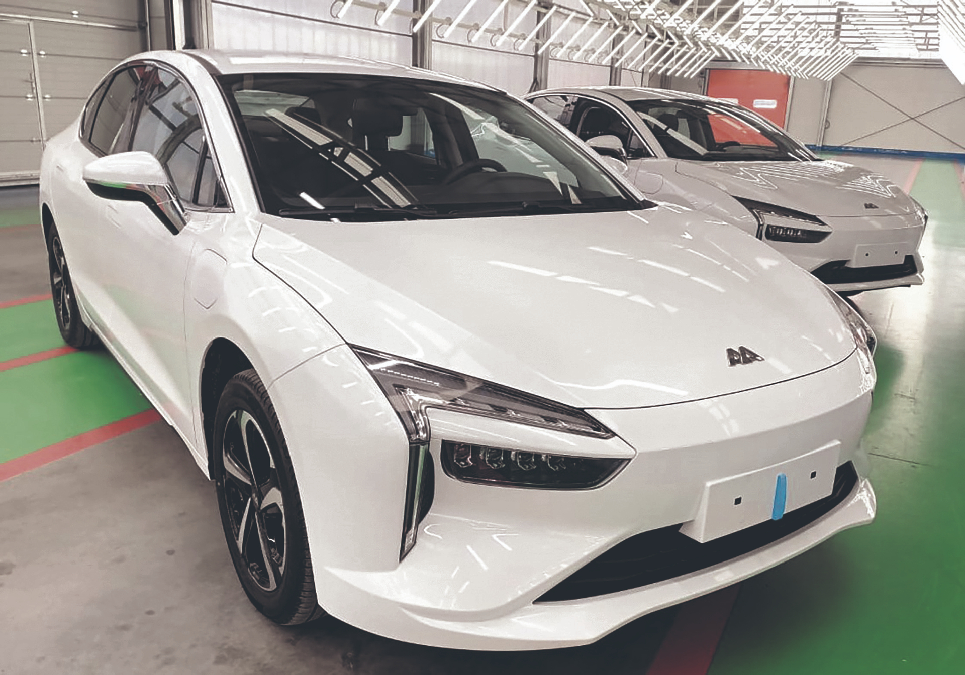 Erstes Modell des Elektroautos aus der Produktion von „Amberavto“: Das Modell A5