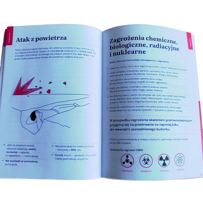 Wirkt beängstigend: Anleitung für das Verhalten bei einem militärischen Angriff