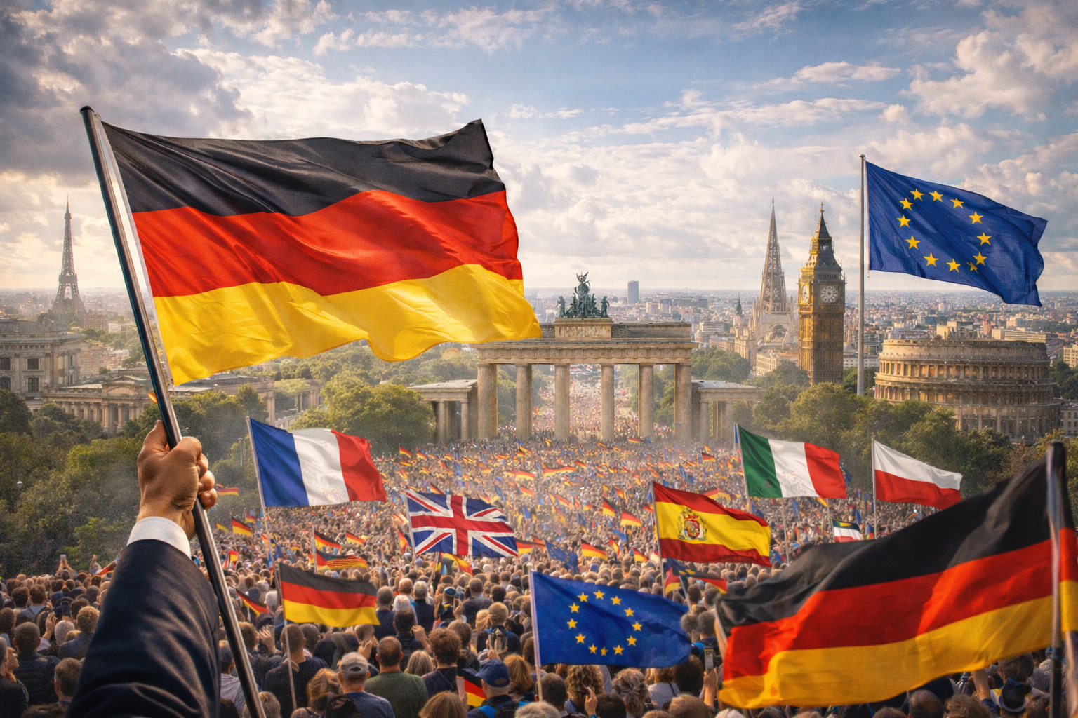 Deutschland muss als wirtschaftlich stärkste Nation Europas künftig vorangehen und eine Führungsrolle einnehmen, um die Kluft zu den USA etwas zu schließen