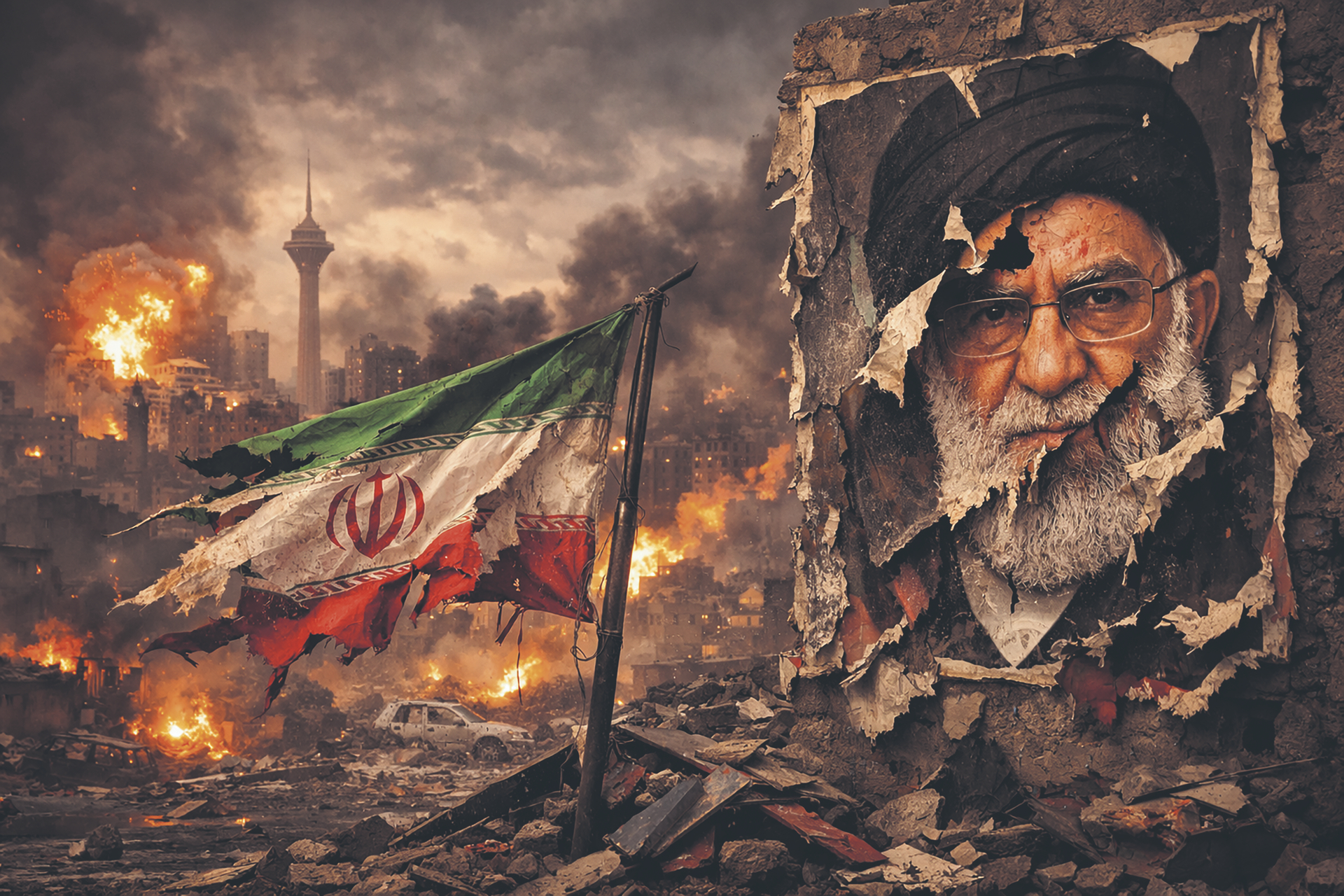 Die nächsten Tage werden es zeigen, ob der Iran und der nahe osten im Chaos versinken oder ob die USA und Israel einen klaren Sieg davontragen, der mit einem Regimewechsel in Teheran alles zum Guten wendet