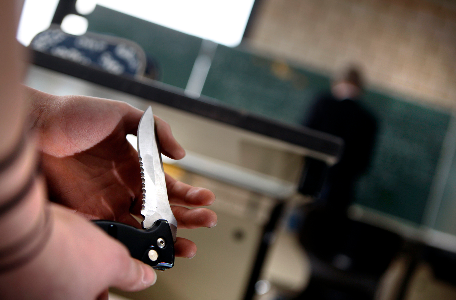 Der Lehrer als mögliches Messeropfer: Die Gewaltbereitschaft von Schülern nimmt von Jahr zu Jahr zu