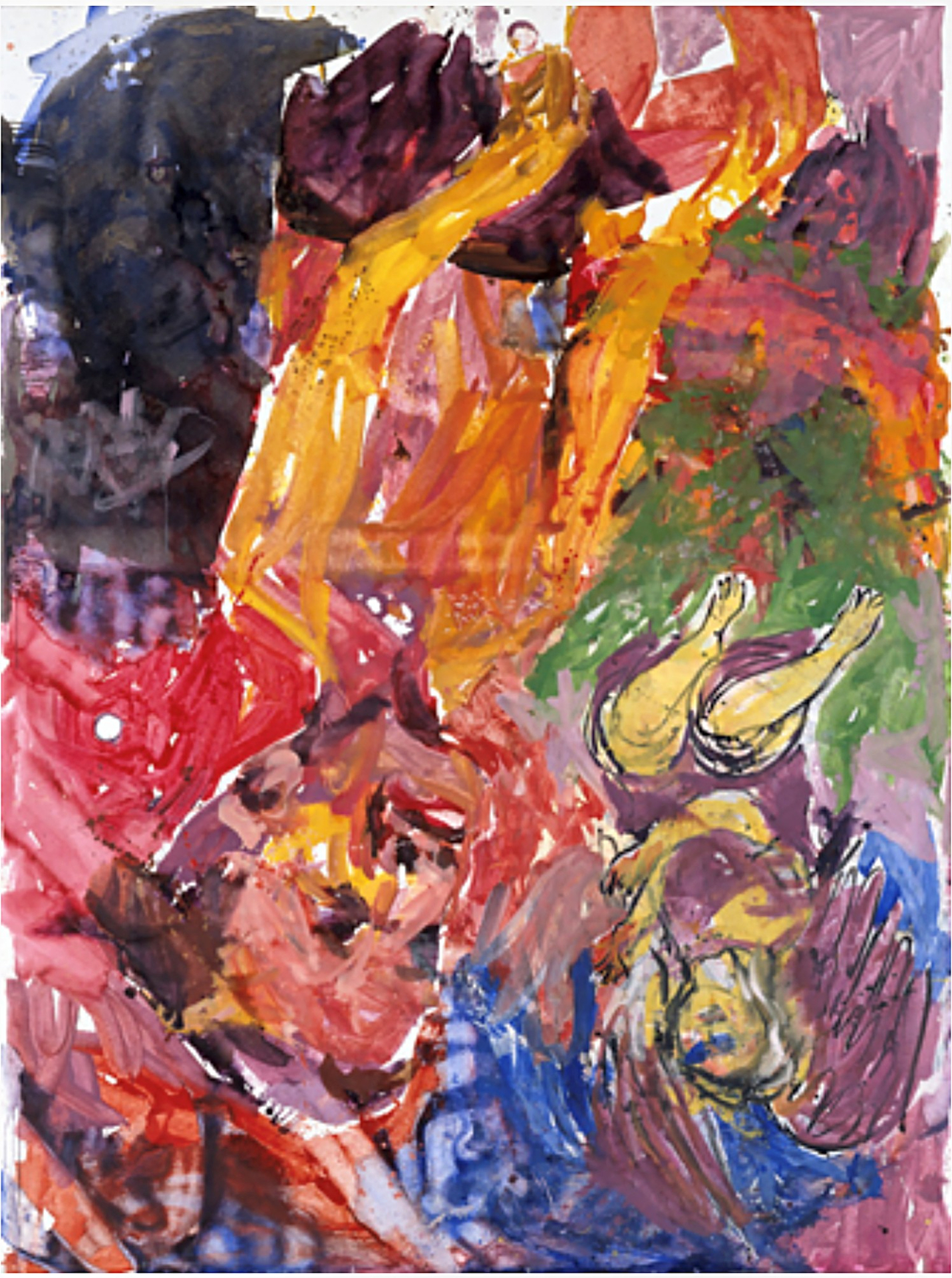 Am Strand von Prerow: Georg Baselitz 2025 – Erinnerung an unbeschwerte Kindertage