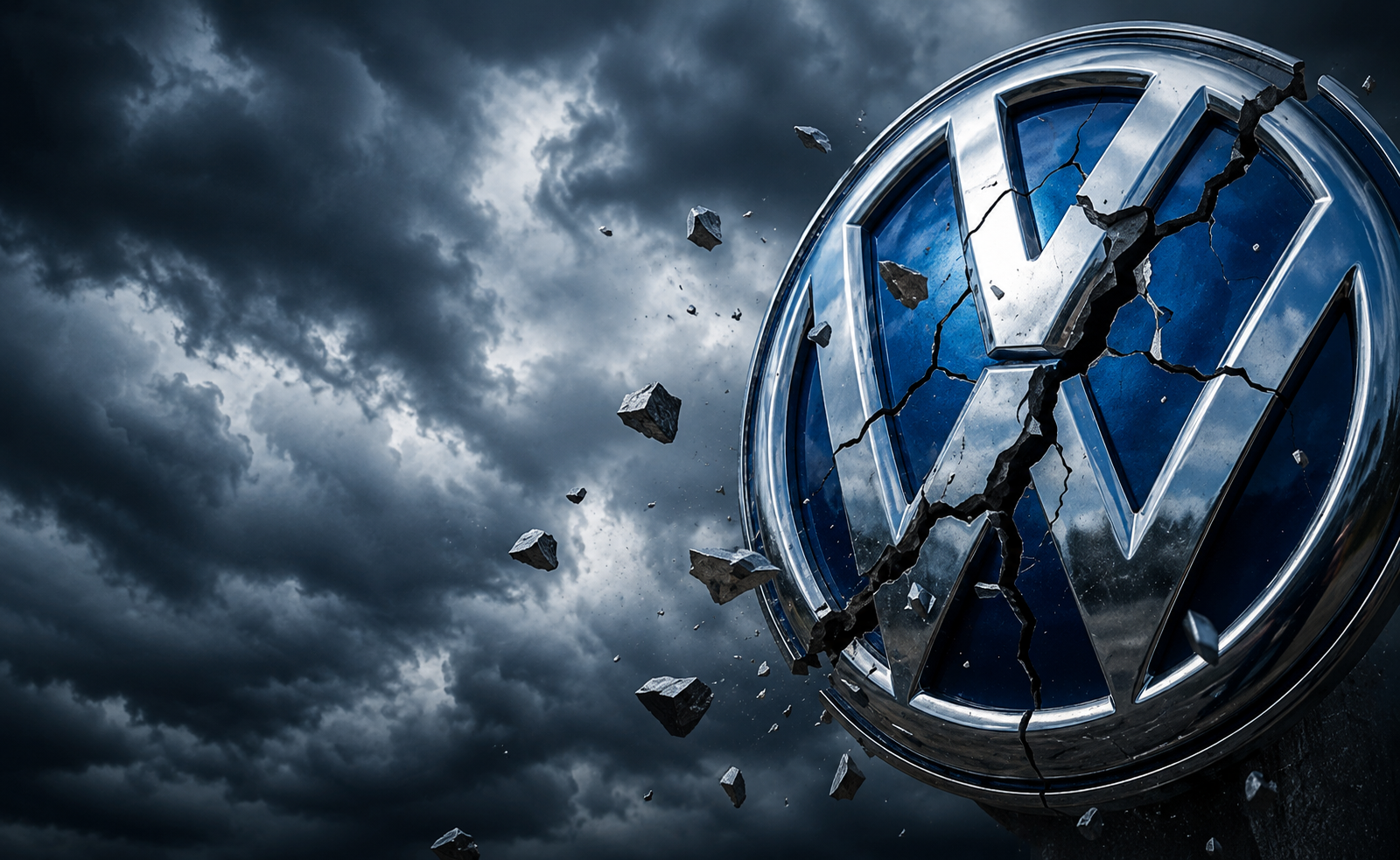 Wenn VW Schnupfen hat, droht der deutschen Wirtschaft eine dicke Grippe. Genau da sist jetzt der Fall
