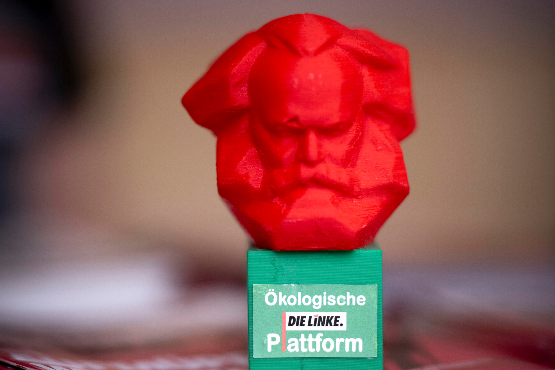 Feierte zuletzt wieder fröhliche Auferstehung beim Parteitag der Linken: Der Kapitalistenschreck Karl Marx 
