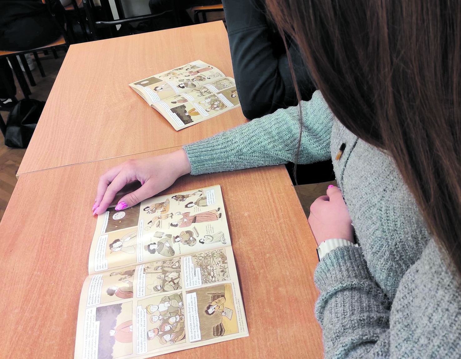 Bei Schülern sehr beliebt: Geschichte in Comics