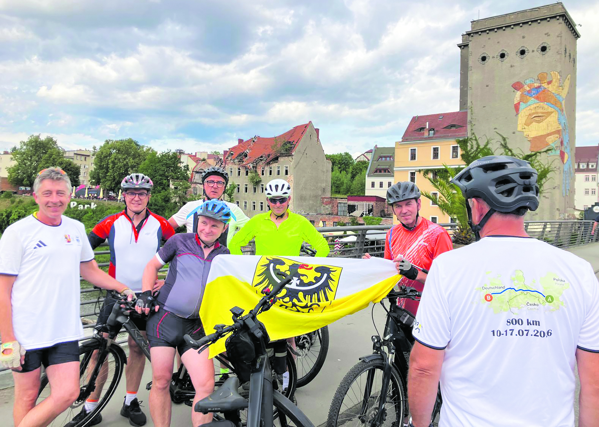 300 Kilometer Schlesien und 500 Kilometer Bundesrepublik im Sattel