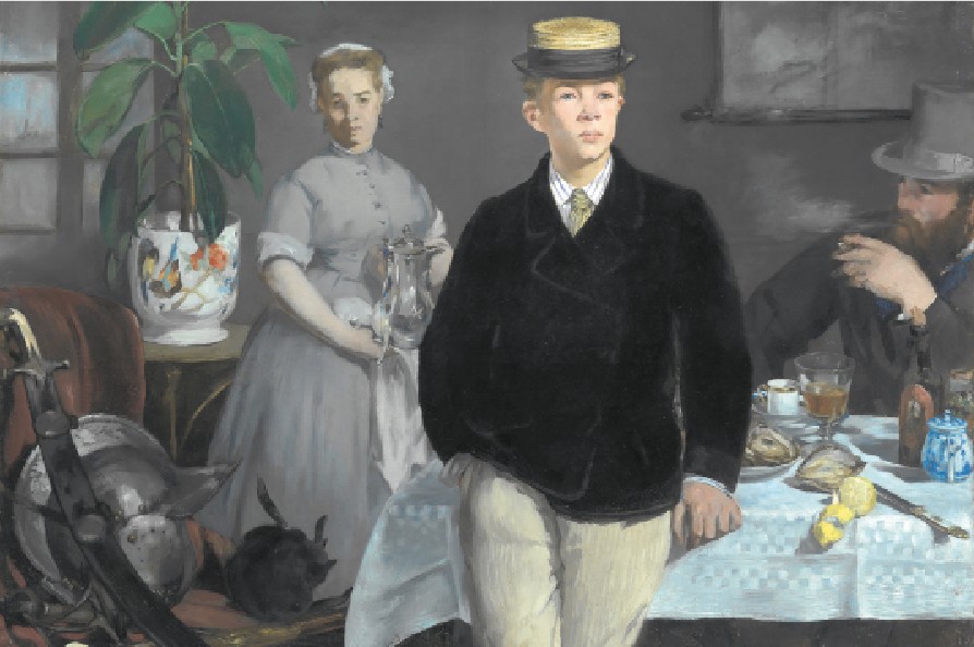 Früher Avantgarde, heute ein Klassiker des Impressionismus: Édouard Manet, „Le Déjeuner“, 1868 