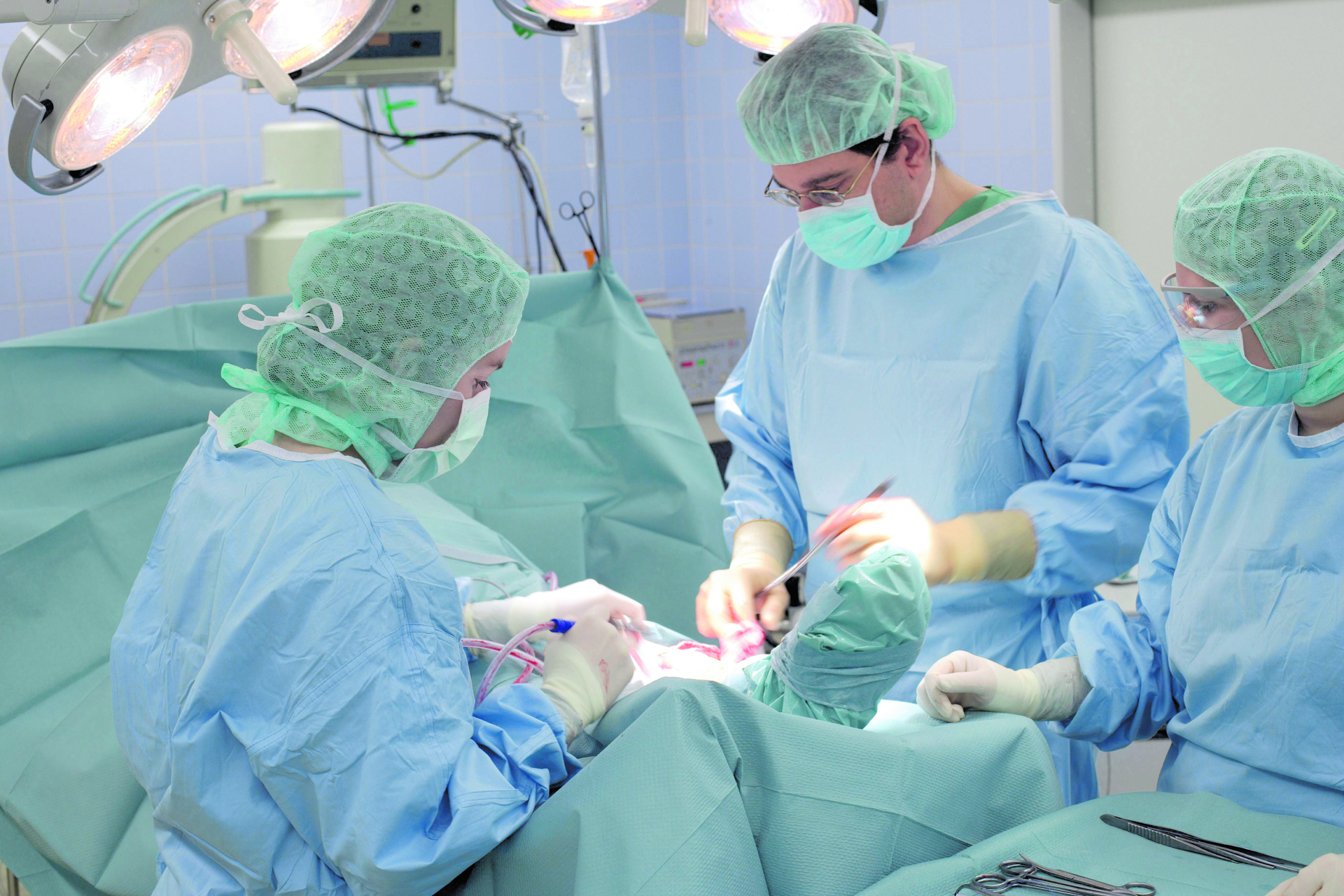 Gesundheitssystem auf Kante genäht