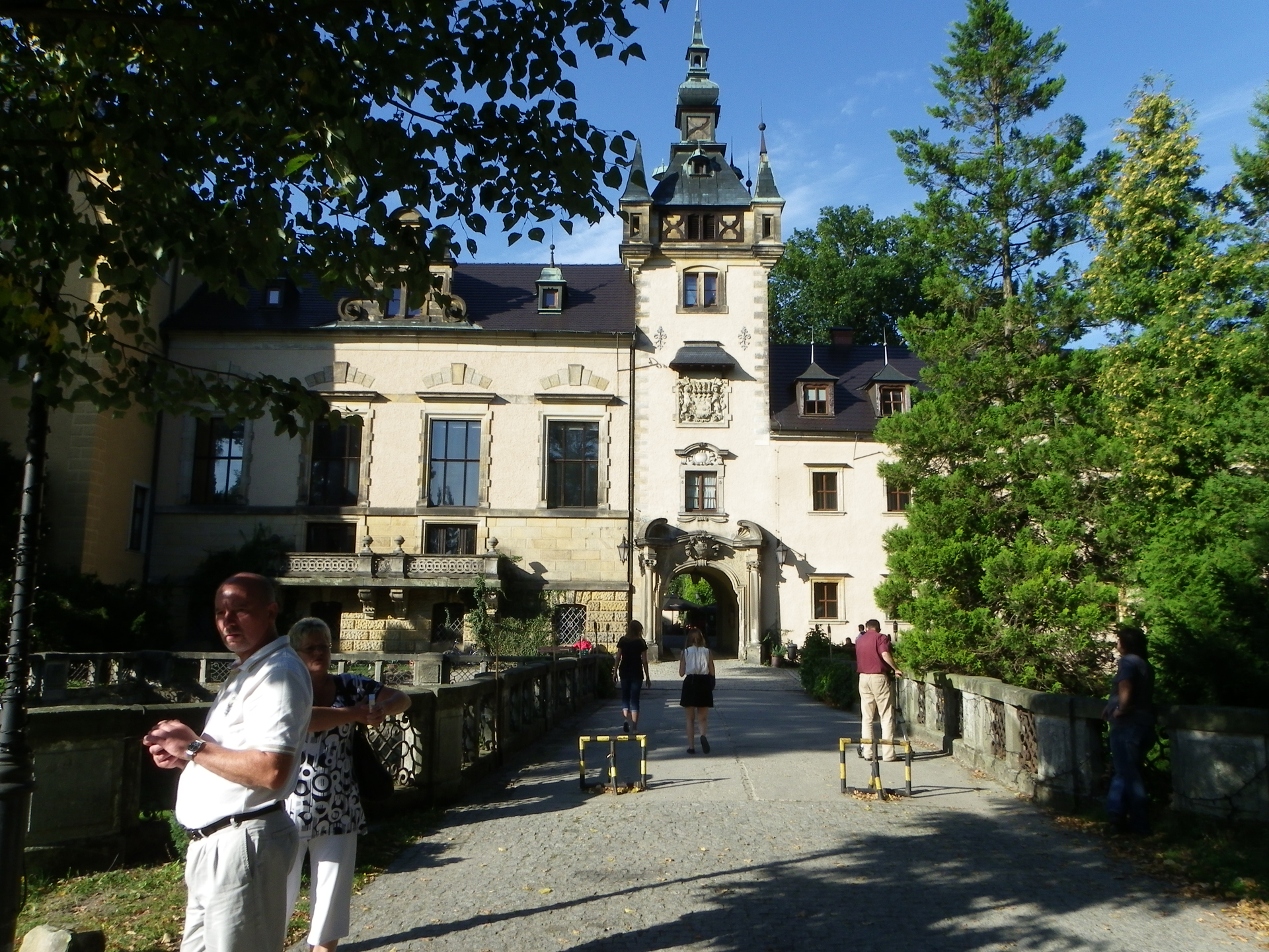 Kulisse für das Weimarer Hotel Amalia: Schloss Klitschdorf in Schlesien