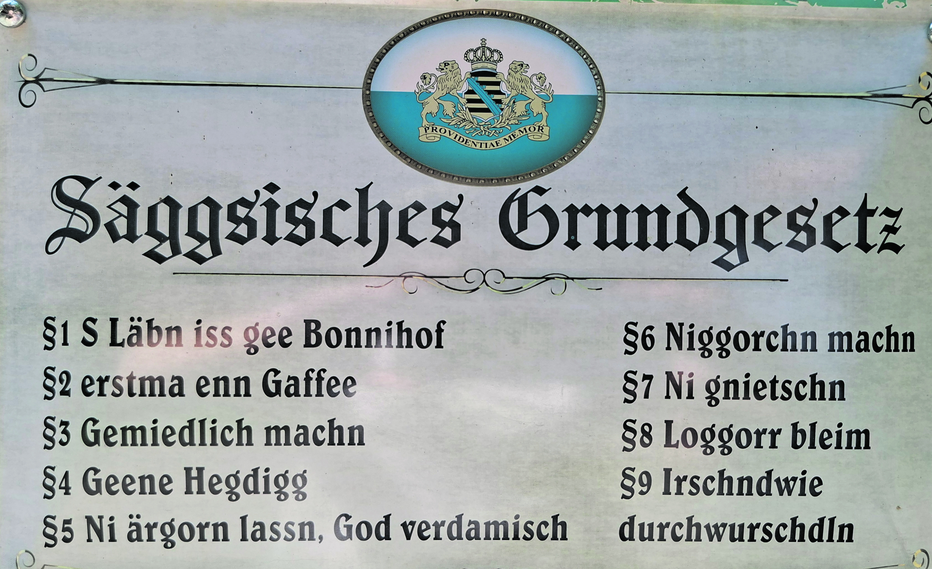Kaum zu glauben: Sächsisch galt einst als das edelste Deutsch
