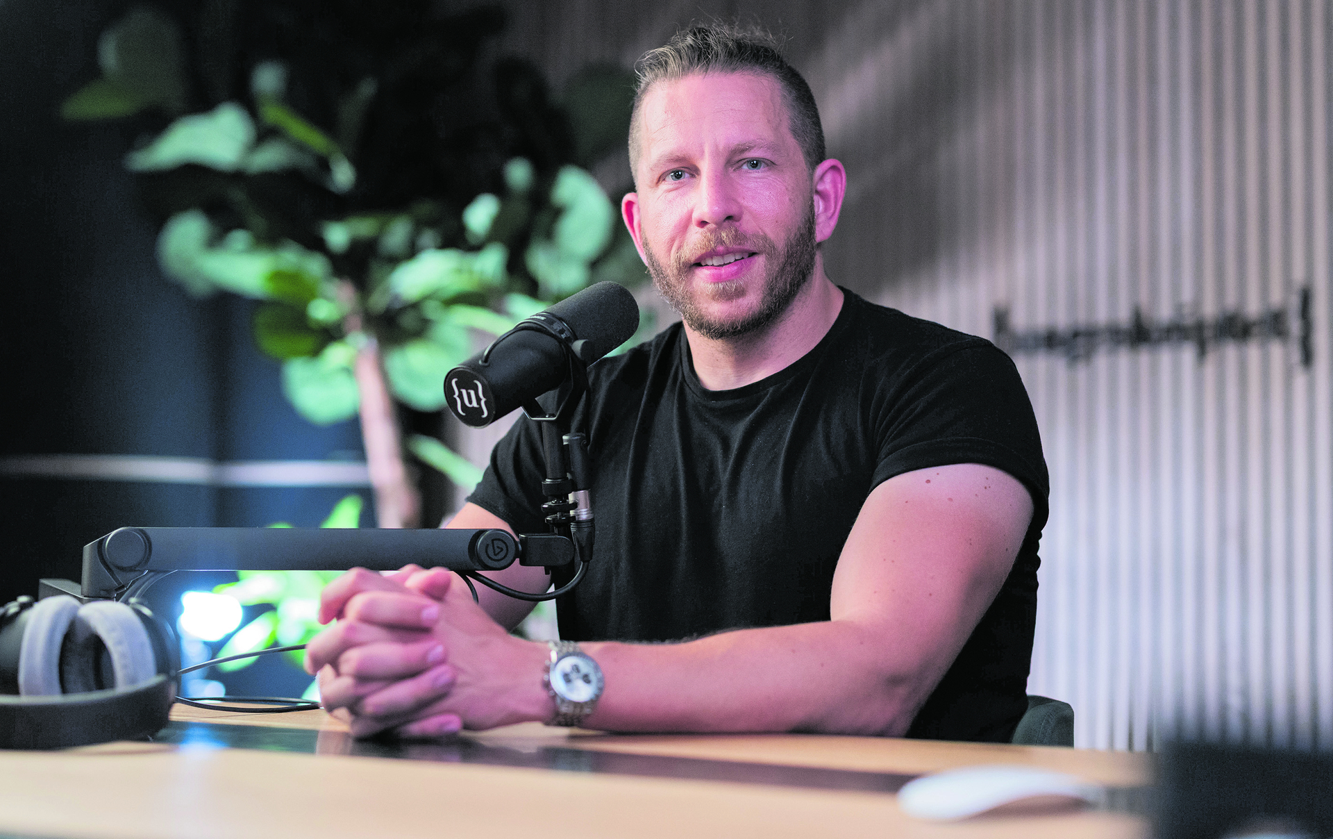 Podcaster Ben Berndt