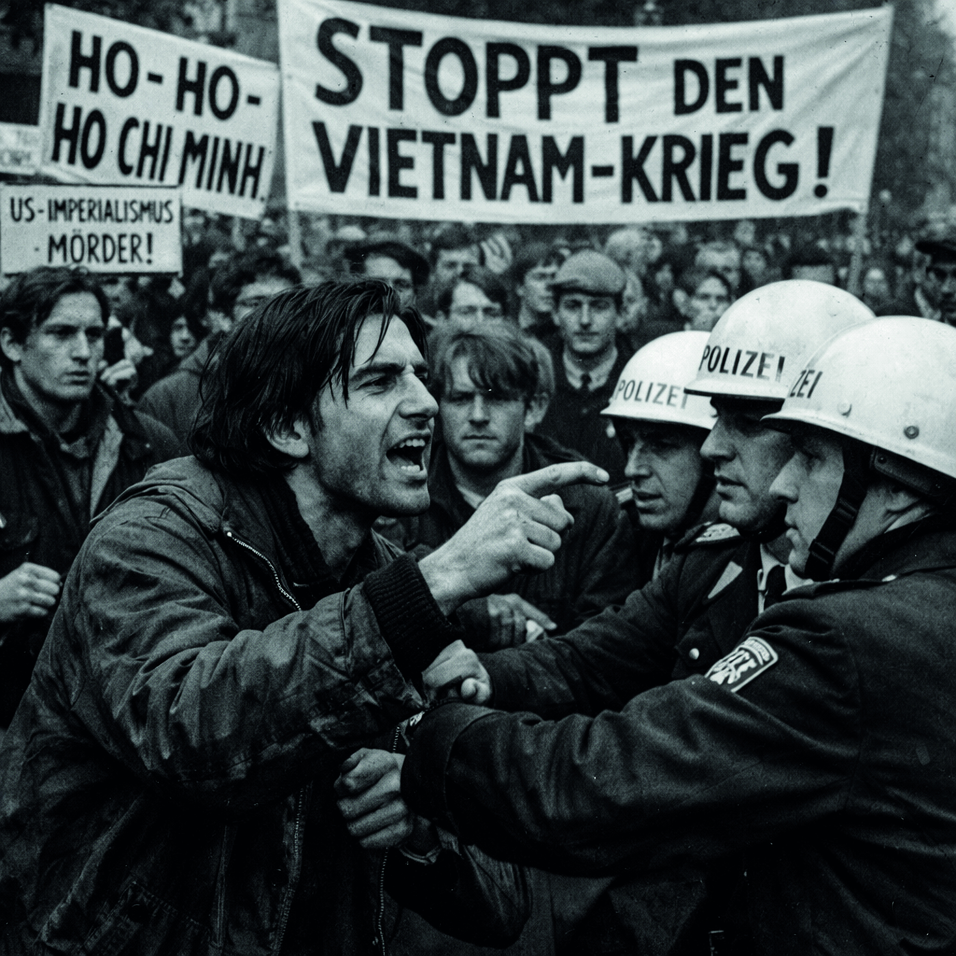 Demonstrationen wie dieser folgte der von ihm geforderte Marsch durch die Institutionen: Rudi Dutschke