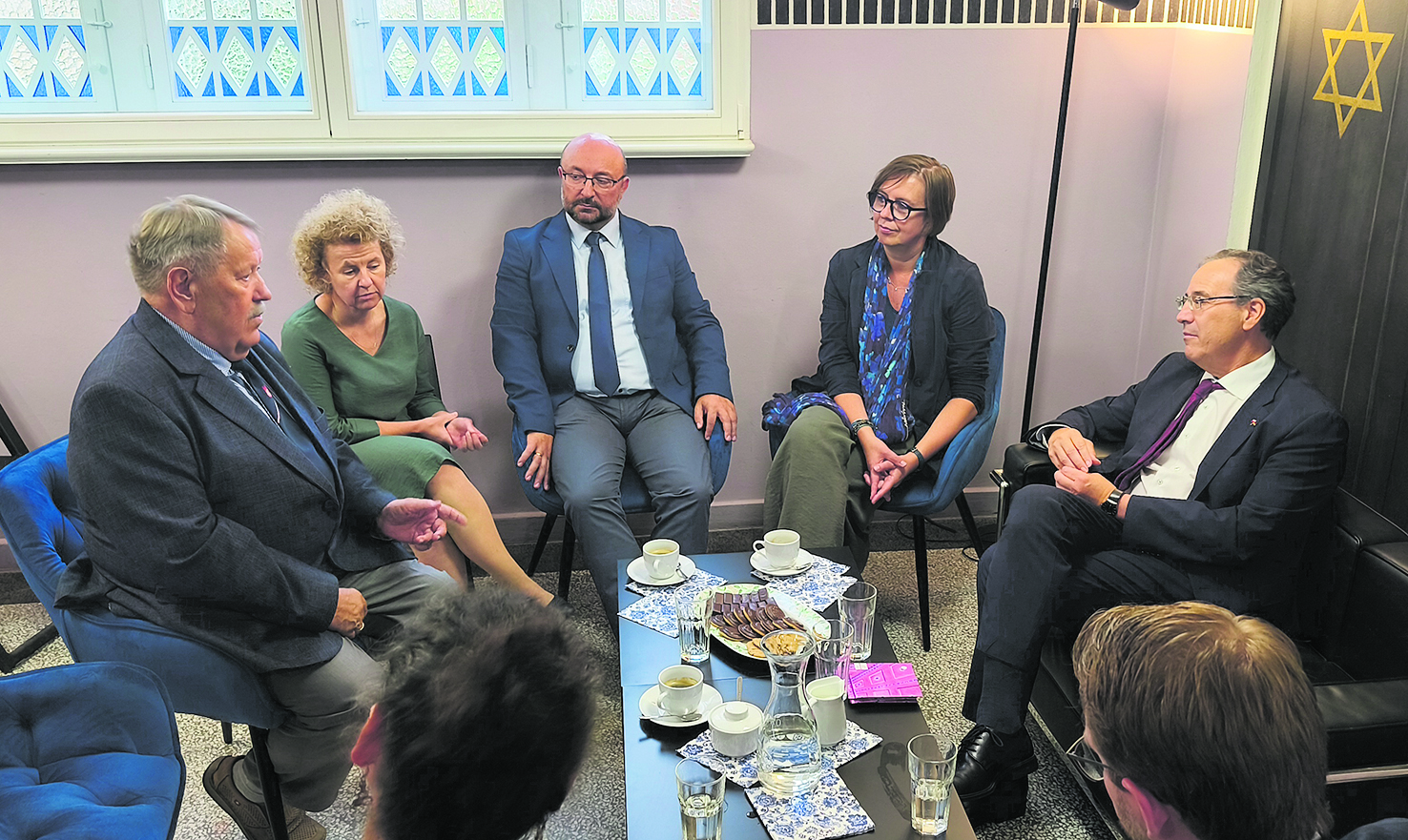 Meinungsaustausch mit dem deutschen Botschafter in Allenstein