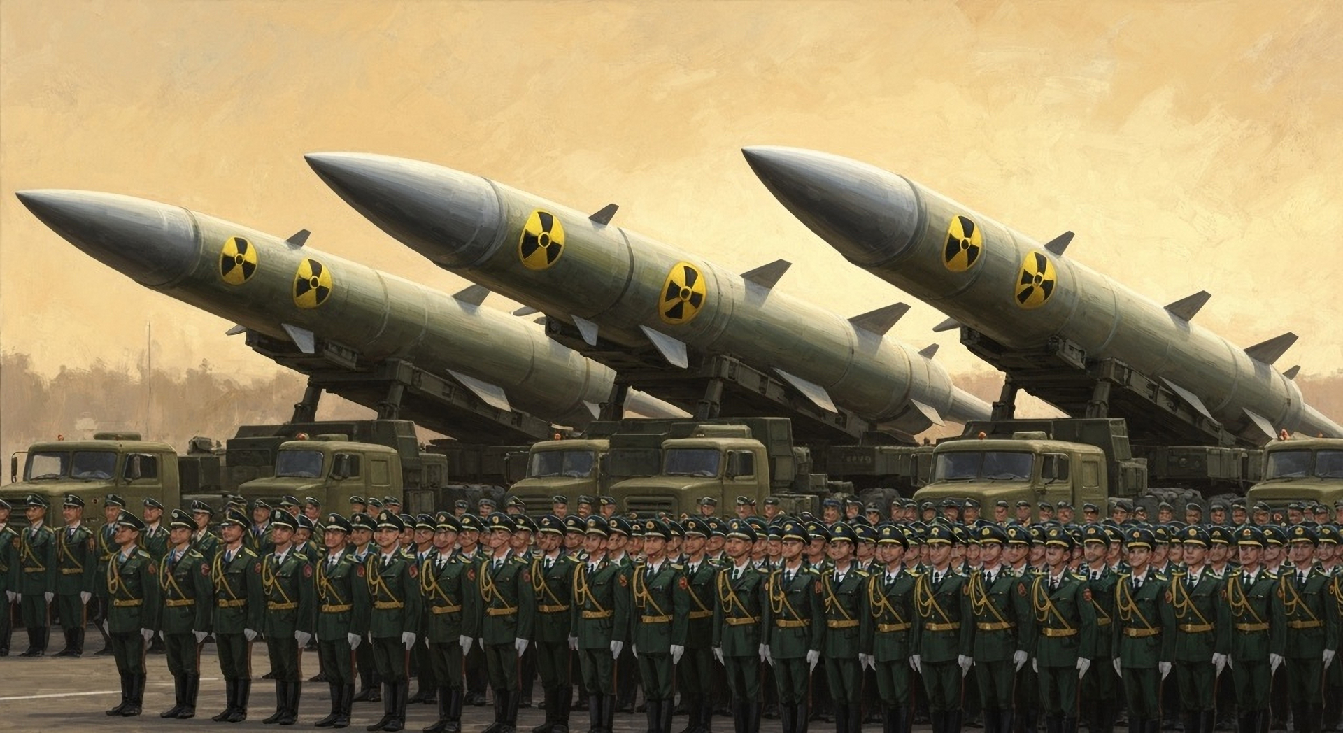 Ziel ist nicht nur Südkorea, sondern der gesamte Westen: Nuklear bestückte nordkoreanische Interkontinentalraketen könnten sogar die Vereinigten Staaten erreichen