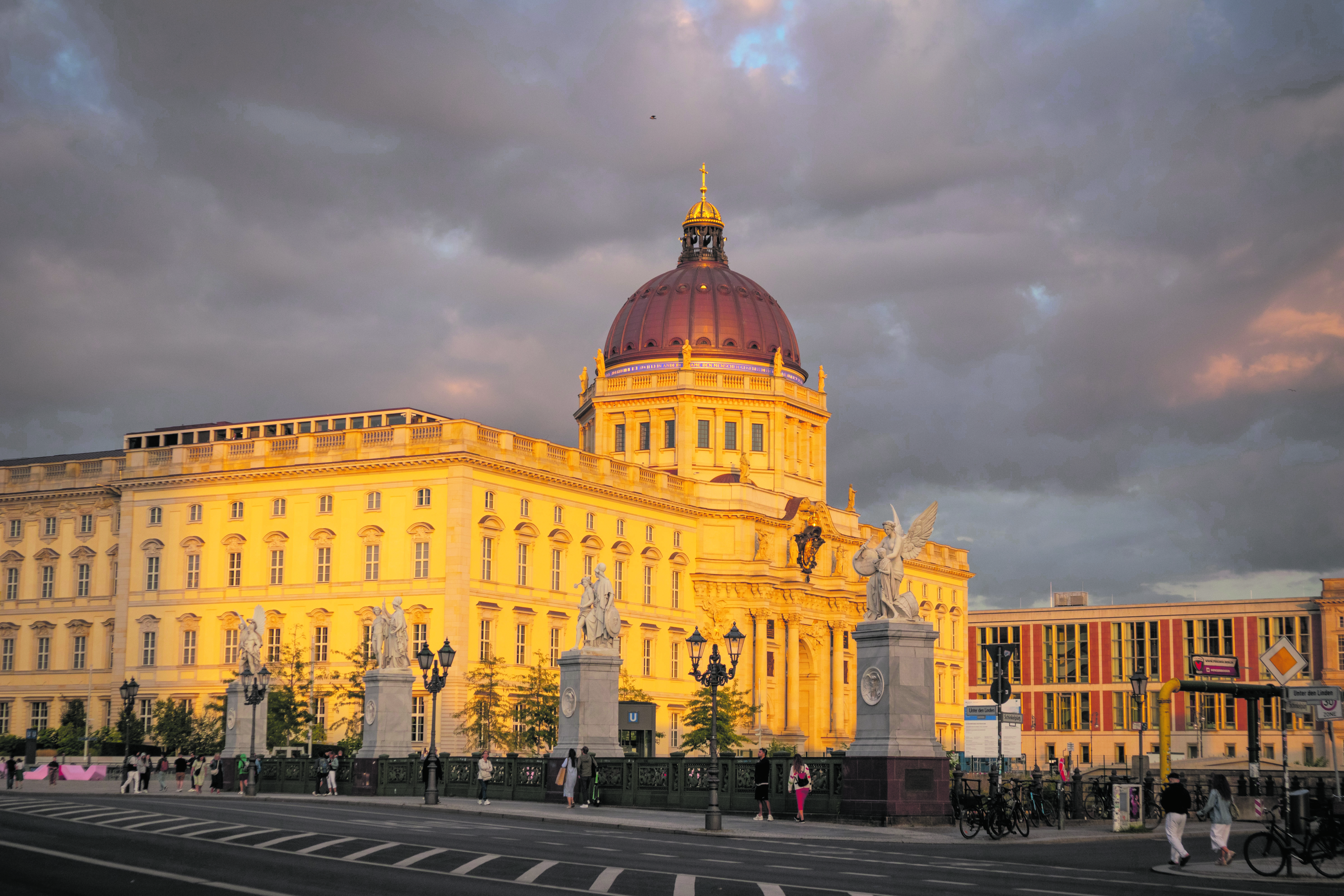 Das Berliner Schloss wird von linker politischer Seite böswillig angefeindet und verleumdet 