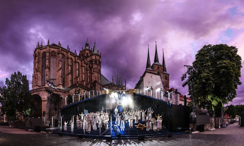 Stets ein beeindruckendes Erlebnis: Die Domfestspiele in Erfurt