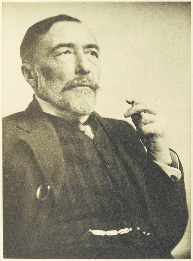 Sah das Grauen kommen: Joseph Conrad